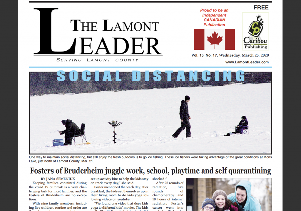 S O C I A L    D I S T A N C I N G – Read this week’s LEADER right here: