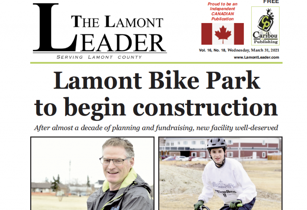 Bike Park to begin construction – read the March 31 edition here!