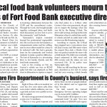 Volunteers mourn tragic loss of Food Bank director – read this week’s LEADER