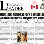 Elk Island National Park completes controlled burns despite fire bans – read this week’s LEADER