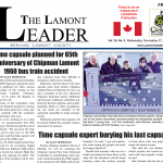 Read the November 27 Lamont Leader online here: