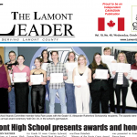 Read the October 30 Lamont Leader here: