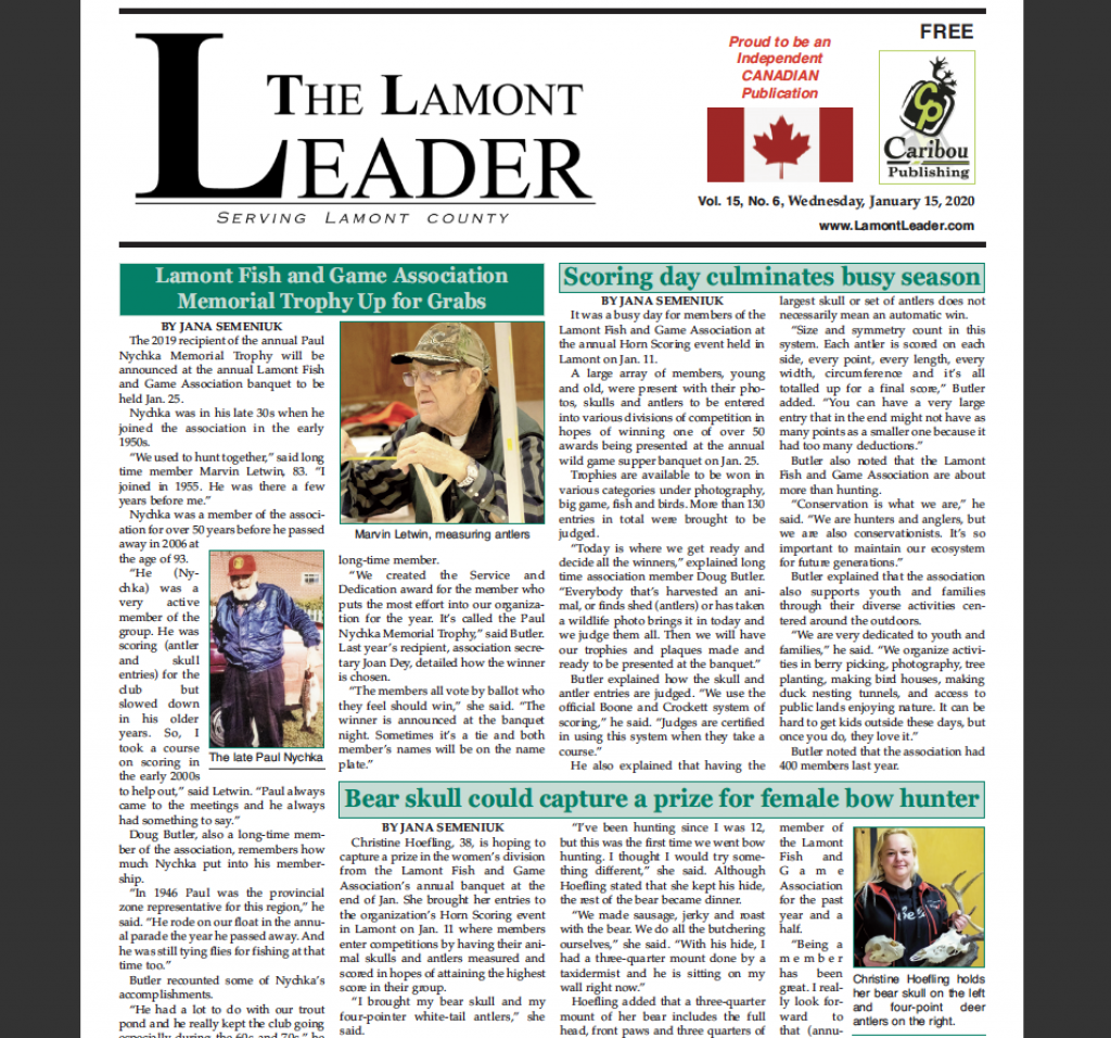 Check out this week’s LAMONT LEADER on newsstands now or read it for FREE right here: