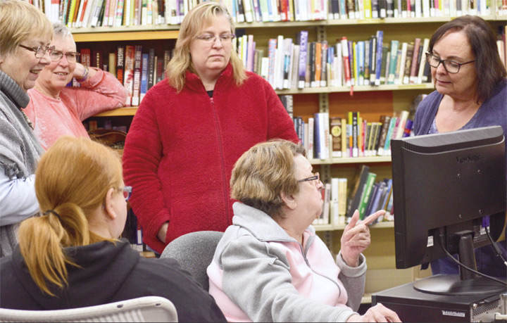 Small group discovers their family roots at local library