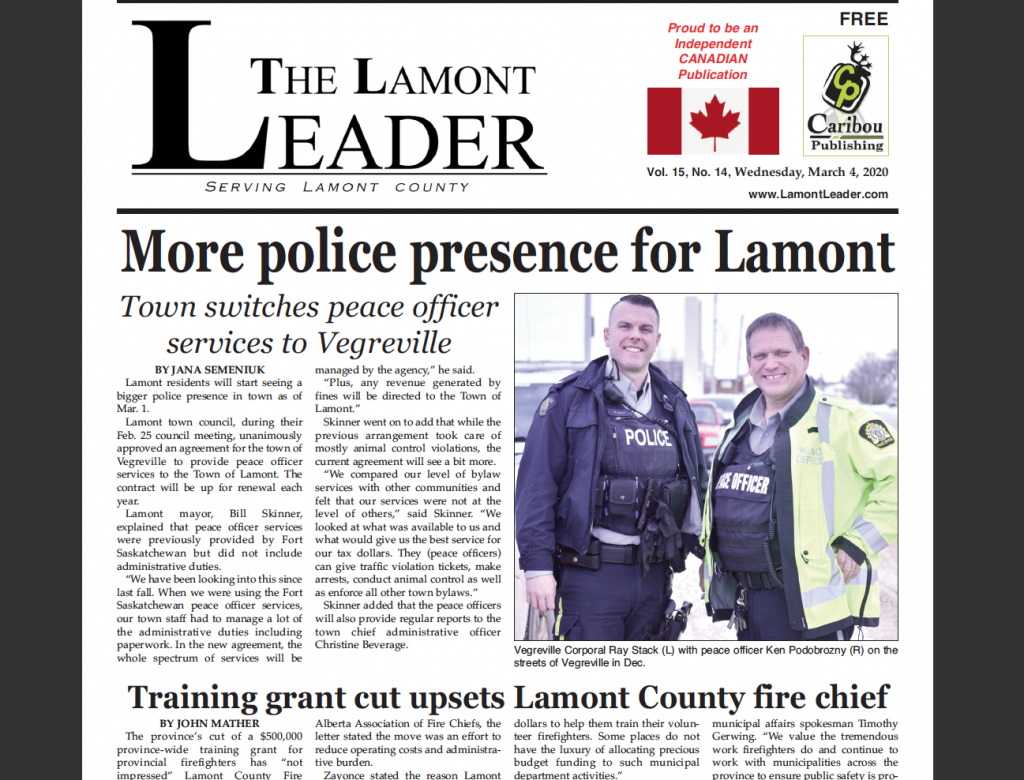Read the March 4 edition of the Leader right now! Or grab one on newsstands >>
