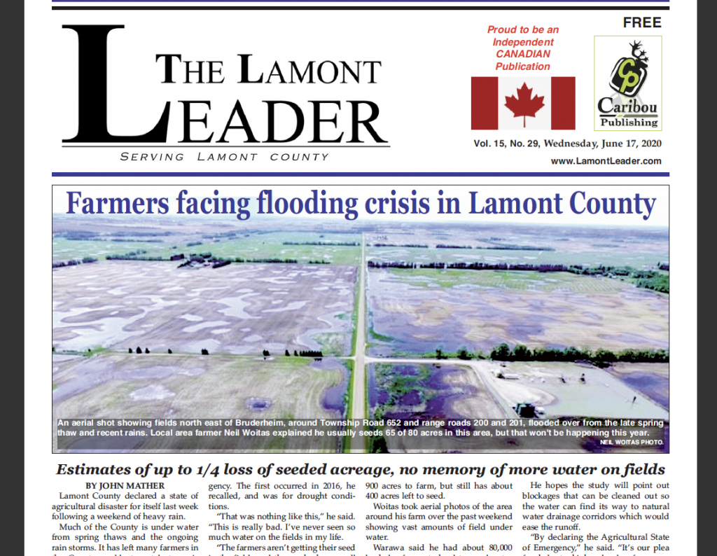 Farmers facing flooding crisis – read this week’s LEADER now!