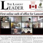 First online oath of office for Lamont – read this week’s LEADER now!