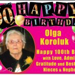 Centennial birthday celebrated at Lamont Nursing Home