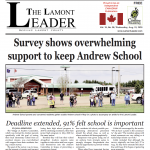 Survey shows overwhelming support to keep Andrew School – read the Aug. 19 Leader now!