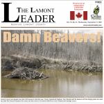 DAMN BEAVERS! Read this week’s LEADER right now: