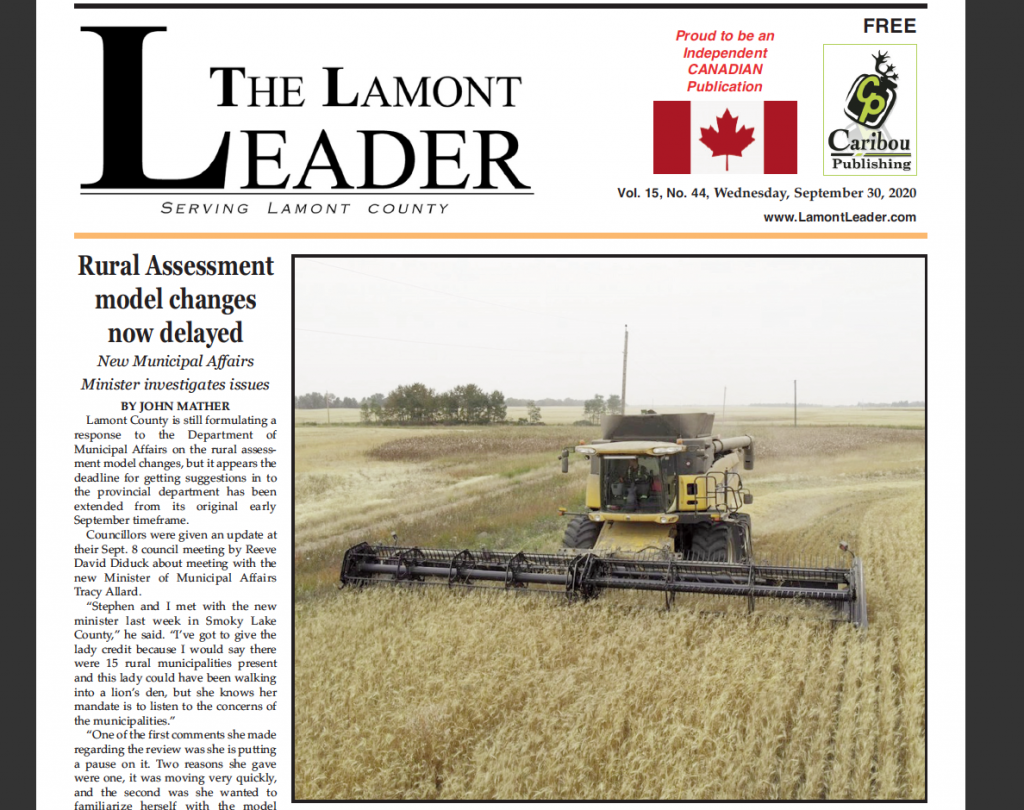 Rural Assessment model changes now delayed – read this week’s LEADER now!