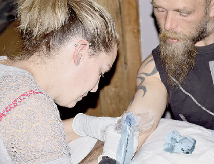 Medical journey leads to opening a tattoo business