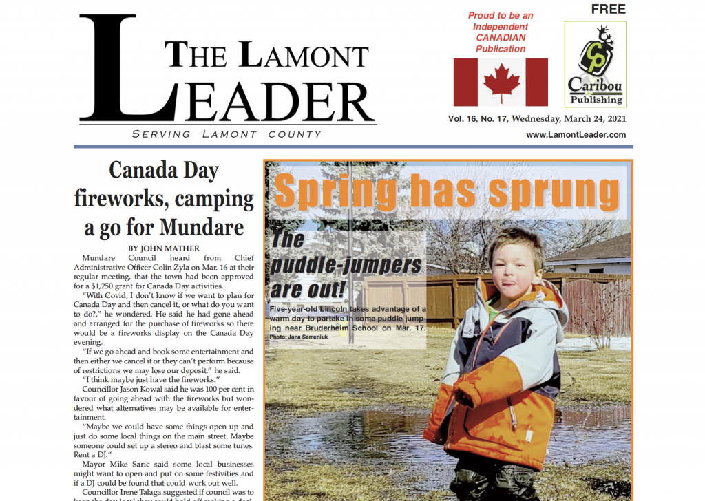 Spring has Sprung – read this week’s LEADER right here: