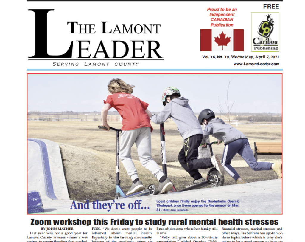 Cosmic Skatepark – read this week’s LEADER today!