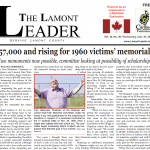 $57,000 and rising for 1960 memorials – read this week’s LEADER now!