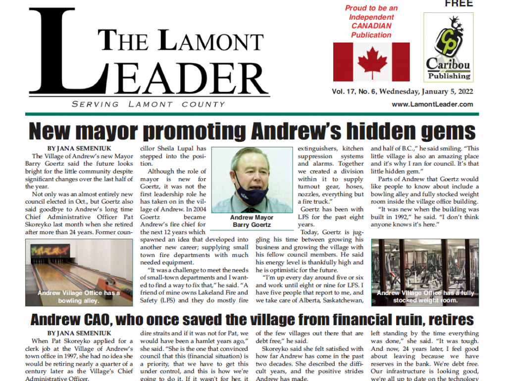 New mayor promoting Andrew’s hidden gems – read this week’s LEADER now!