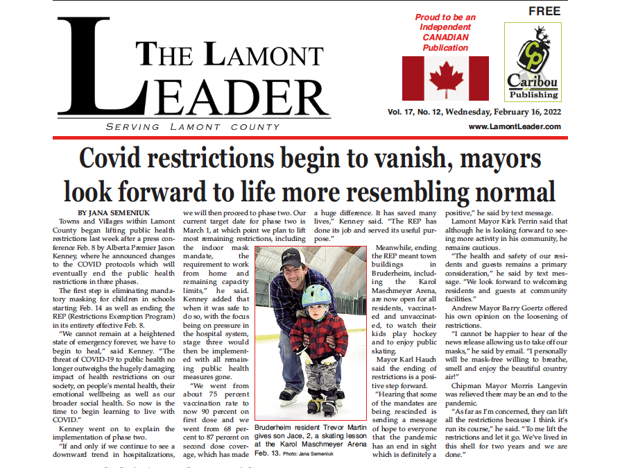 This week’s LEADER is out now, including the Babies of 2021 contest!