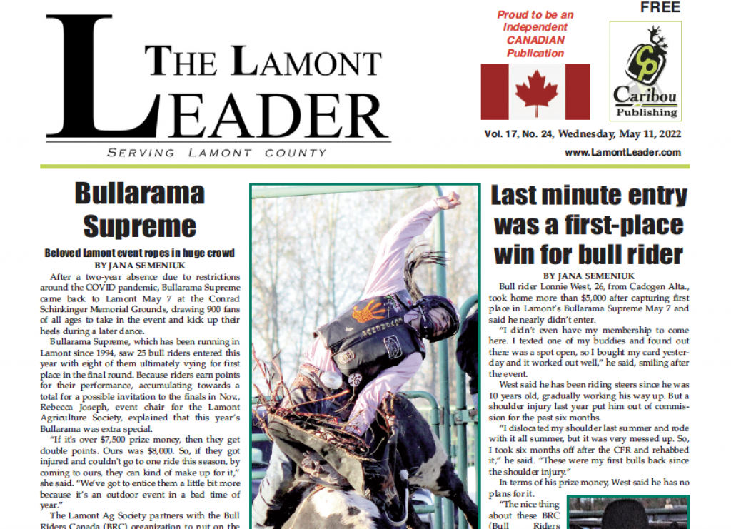 Bullarama Returns! This week’s LEADER is out now: