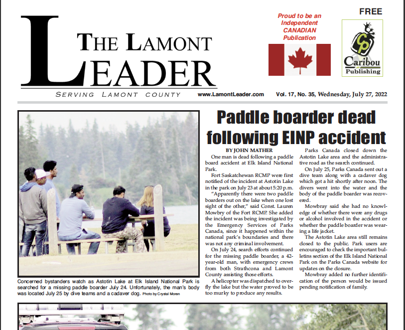 Paddle boarding accident leads to tragic death – read this week’s LEADER