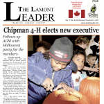 Chipman 4-H elects new executive – check out the Nov. 2 LEADER here!