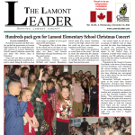 Hundreds pack gym for Lamont School Christmas Concert – read this week’s LEADER!