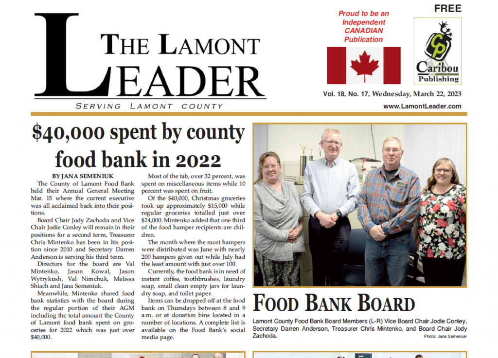 Check out this week’s Lamont Leader – out now!