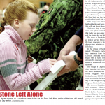 No Stone Left Alone – read this week’s LEADER!