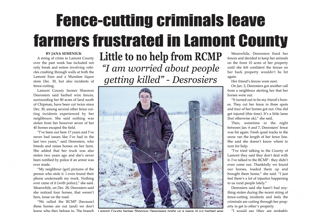 “I’m worried about people getting killed” – Read the January 10 Leader here: