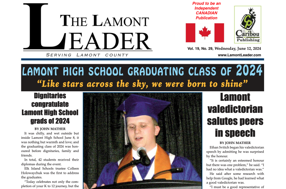 Lamont Class of 2024 – this week’s LEADER is now out:
