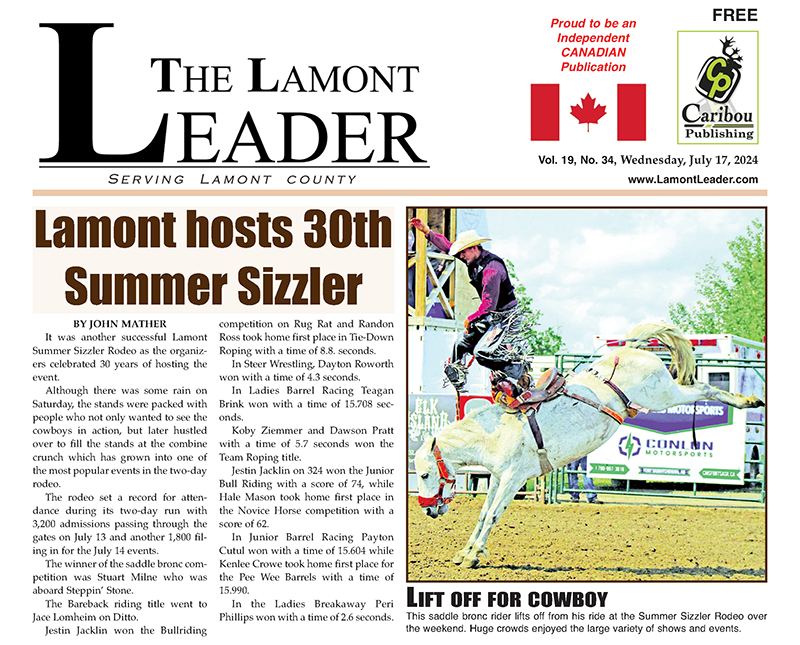 Lamont Hosts 30th Summer Sizzler – this week’s LEADER is out now: