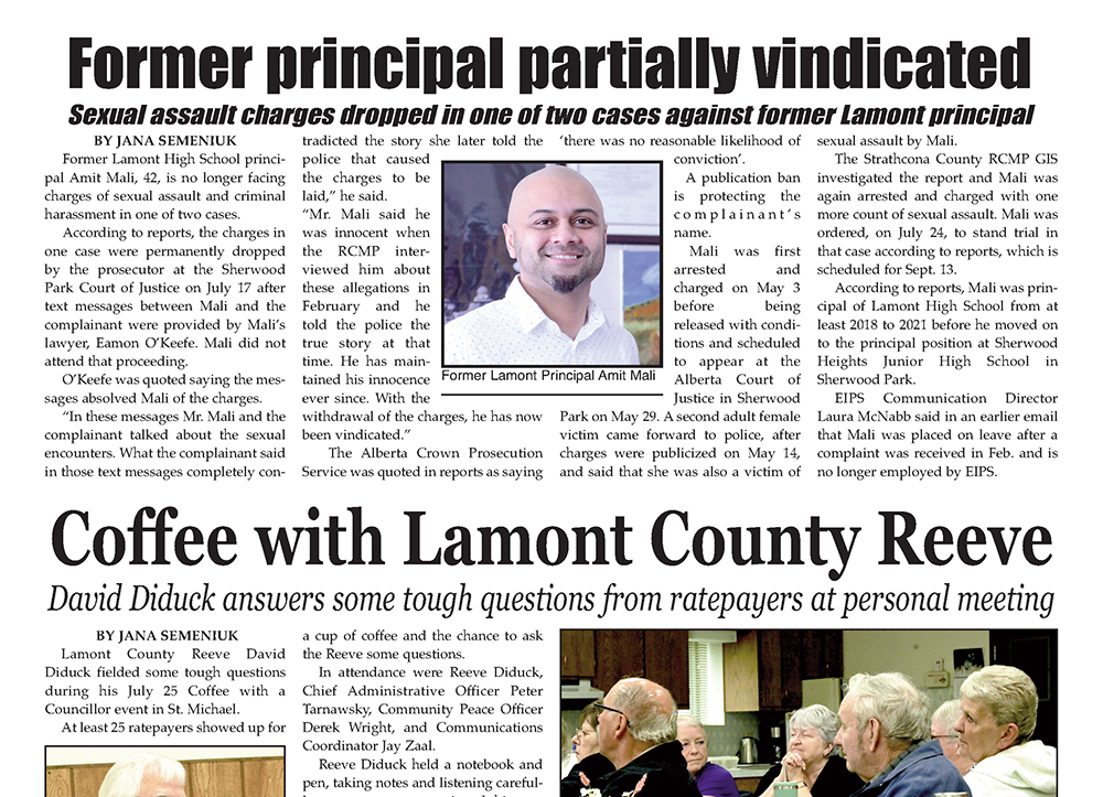 Former principal partially vindicated – read this week’s LEADER
