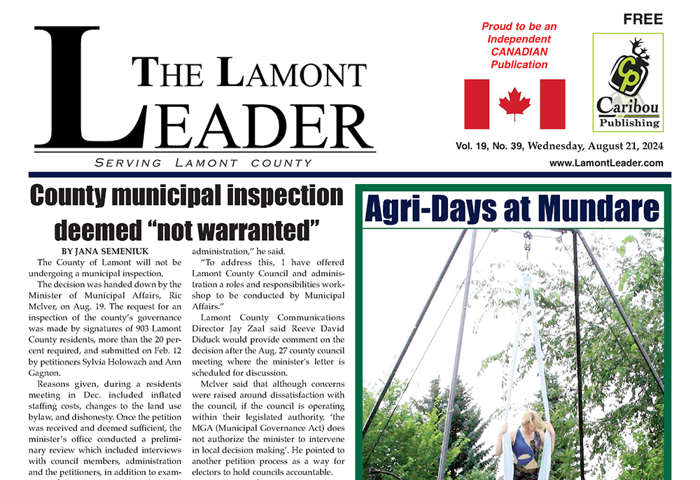 Agri-Days at Mundare – check out the August 21 Leader now!
