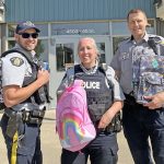 Leduc officers join forces to share back-to-school safety tips