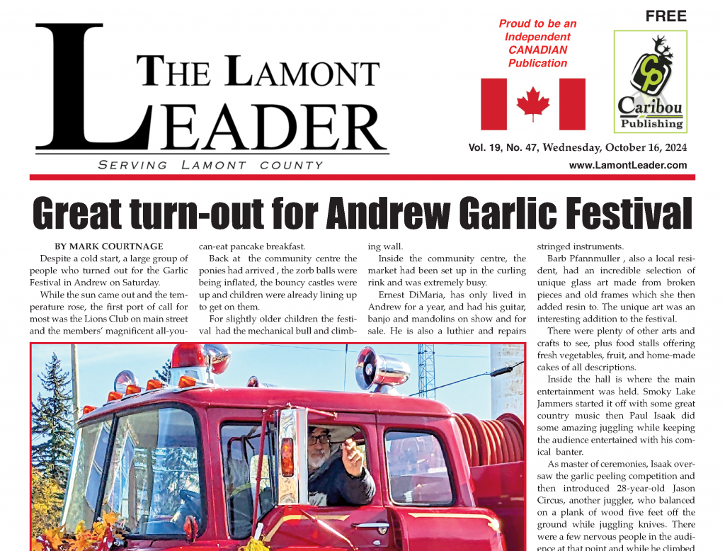 Read the October 16 LEADER – out now!
