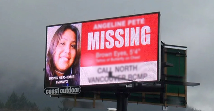 Wabasca billboards will focus on local missing and murdered Indigenous people