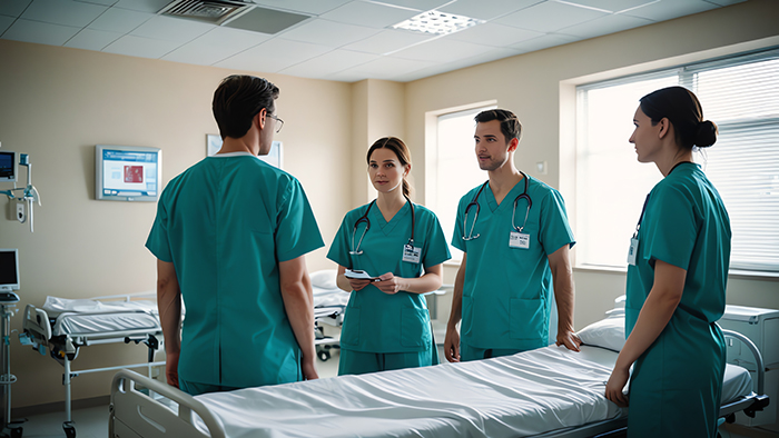 Registered nursing training program going well