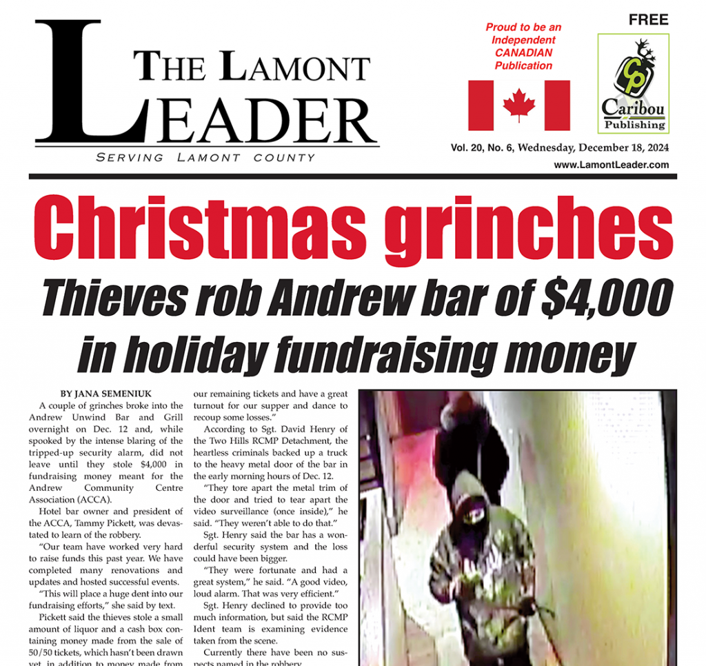 Christmas Grinches – Read the Dec. 18 paper here!