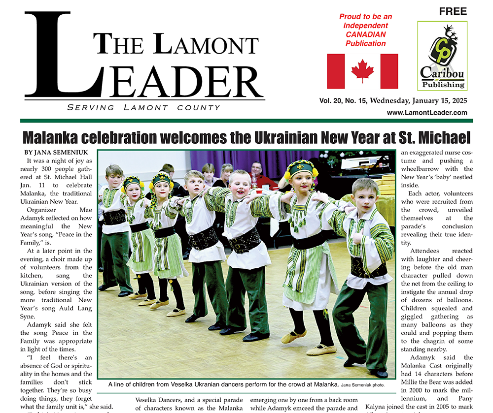 Read the January 15 edition of the Leader here: