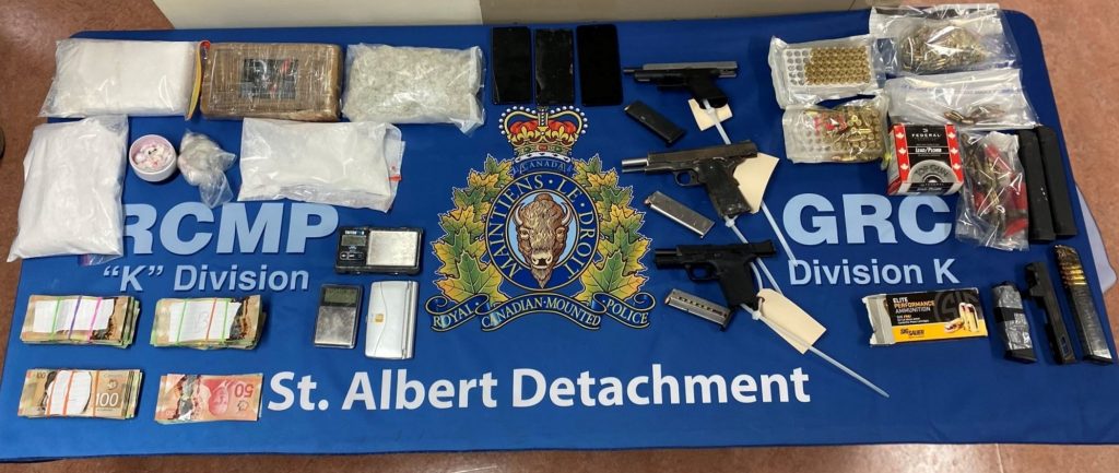 St. Albert RCMP search warrant leads to drug seizure