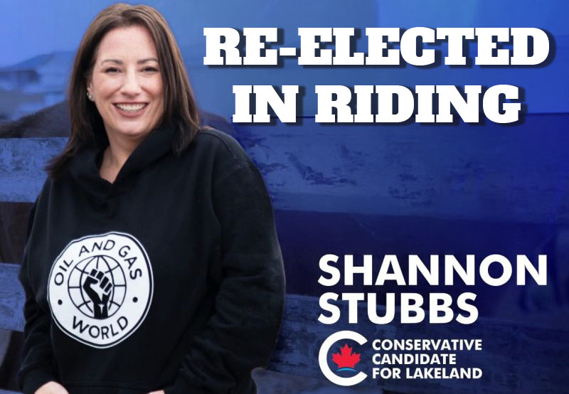 DECLARED: Shannon Stubbs Re-Elected in Lakeland Riding