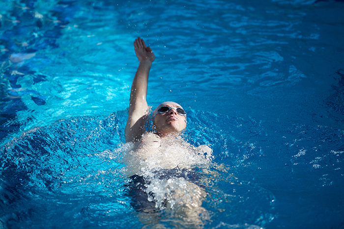 Special Olympics Alberta Summer Games beginning pre-game stretch