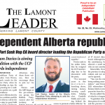 Independent Alberta Republic? Read the May 21 LEADER here!